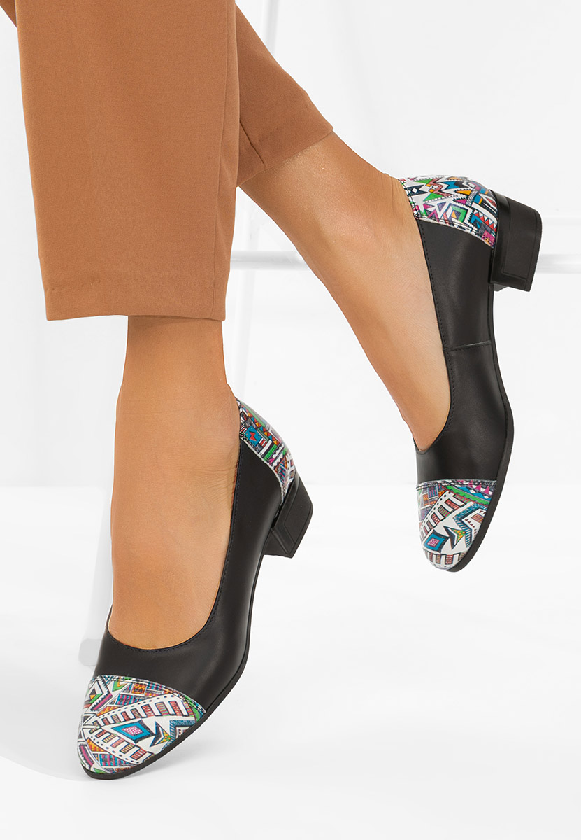 Pantofi dama piele Selinna negri
