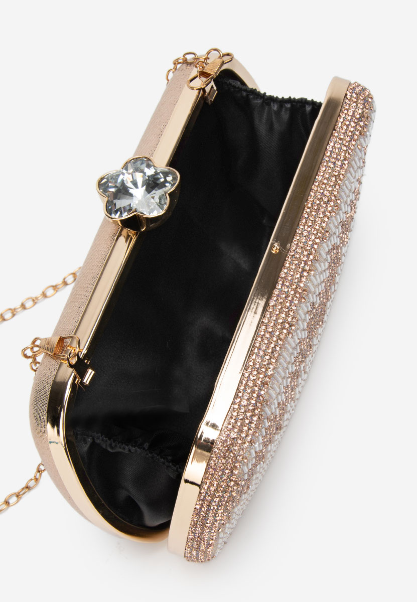 Geanta plic Mellina champagne