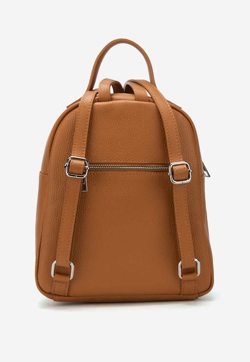 Rucsac din piele naturala Salonea camel