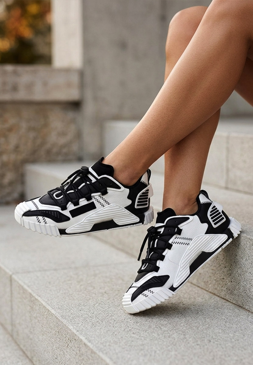 Sneakers dama Calistra negri