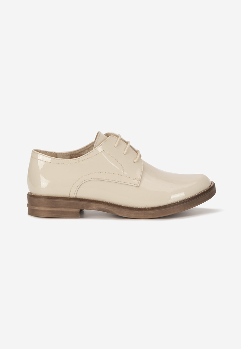Pantofi derby piele Otivera V3 bej