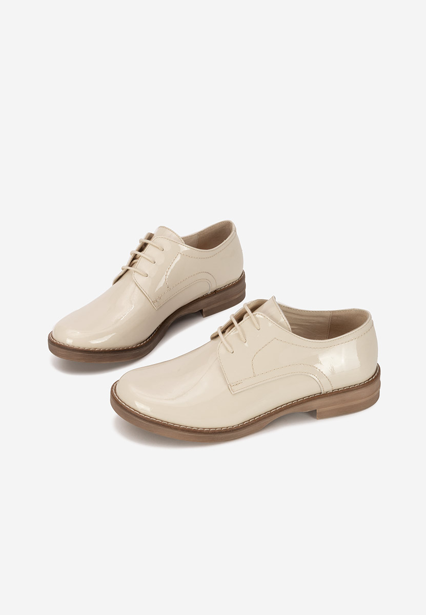 Pantofi derby piele Otivera V3 bej