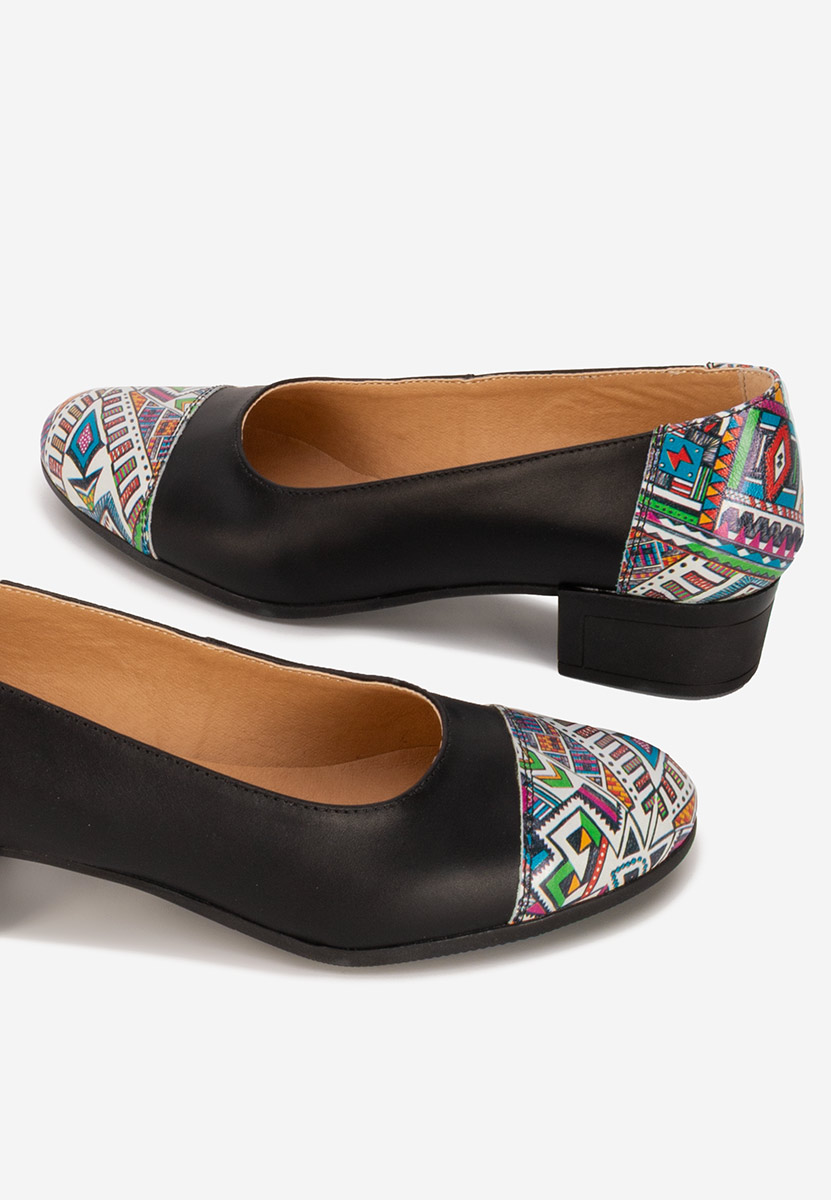 Pantofi dama piele Selinna negri