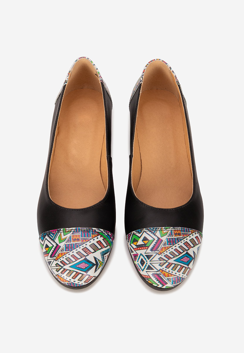 Pantofi dama piele Selinna negri