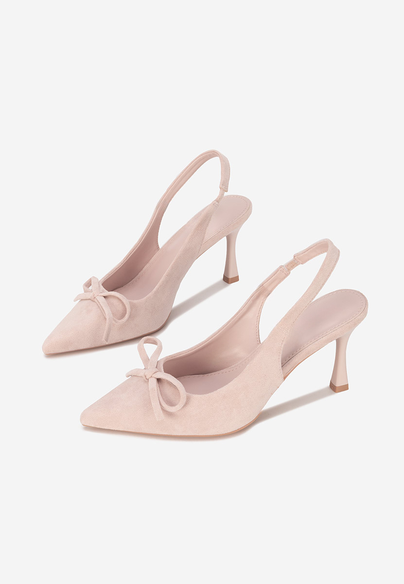 Pantofi slingback Kamela roz
