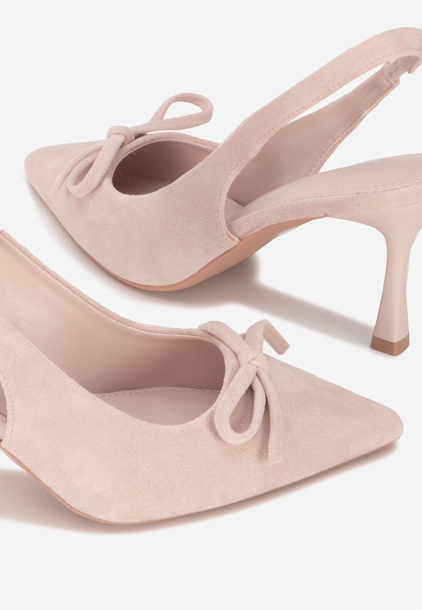 Pantofi slingback Kamela roz