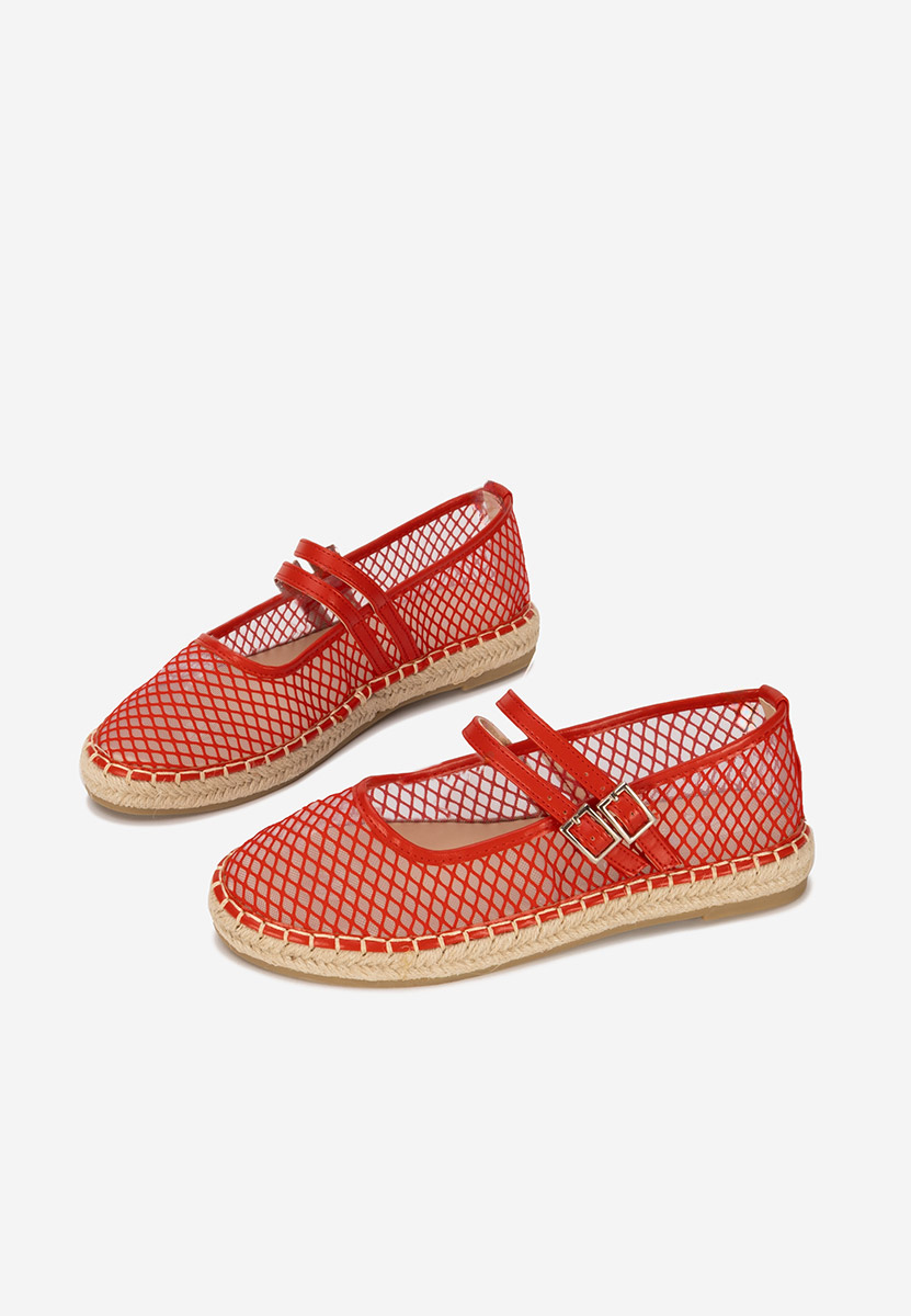 Espadrile dama Nikia rosii