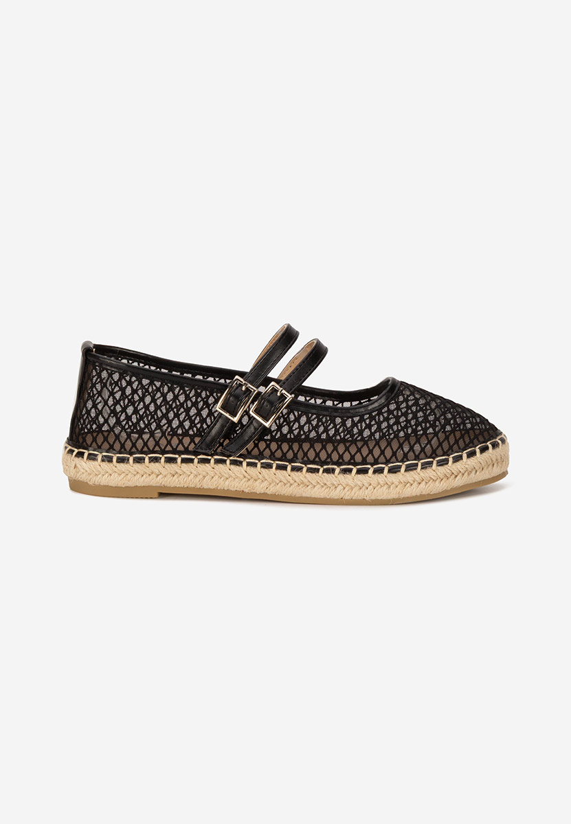Espadrile dama Nikia negre