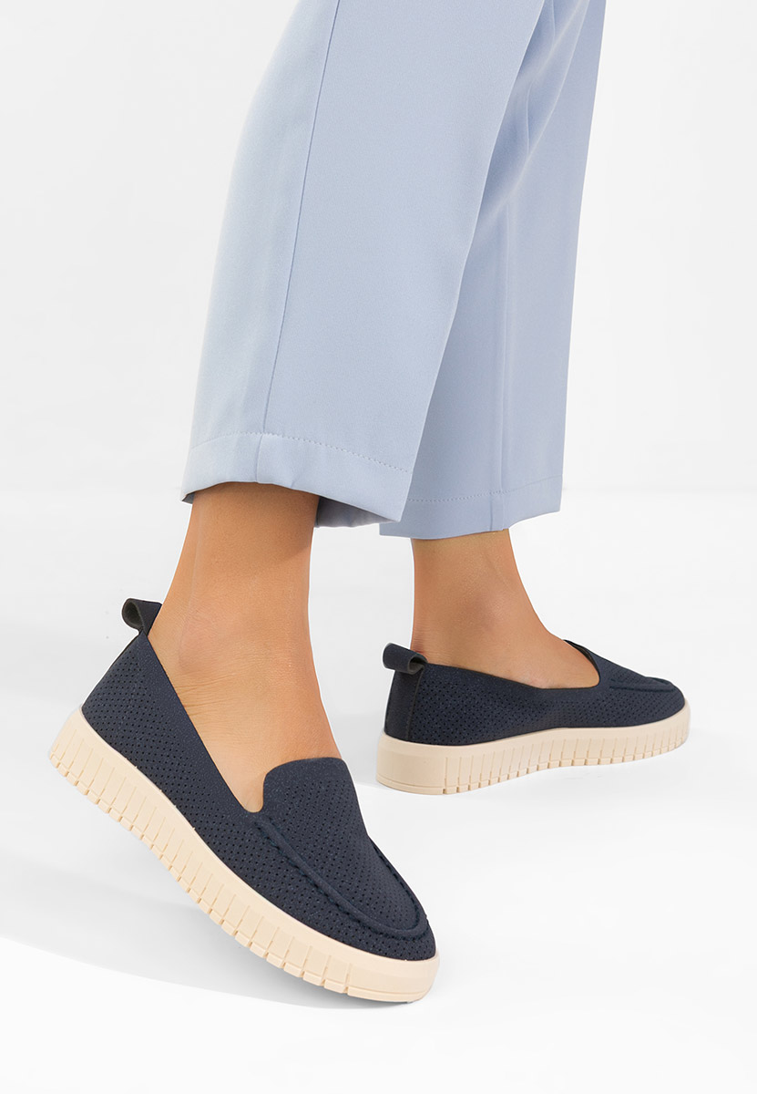 Mocasini dama Amarisia navy