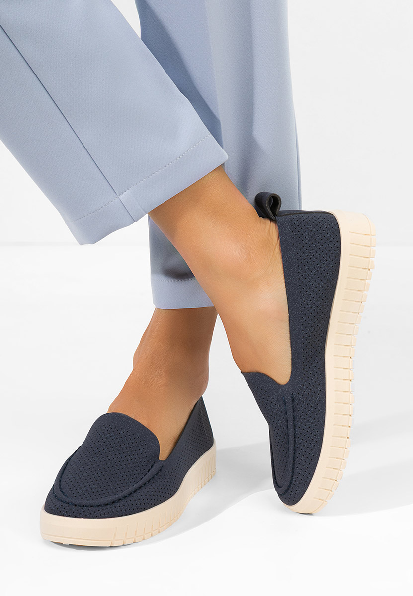 Mocasini dama Amarisia navy