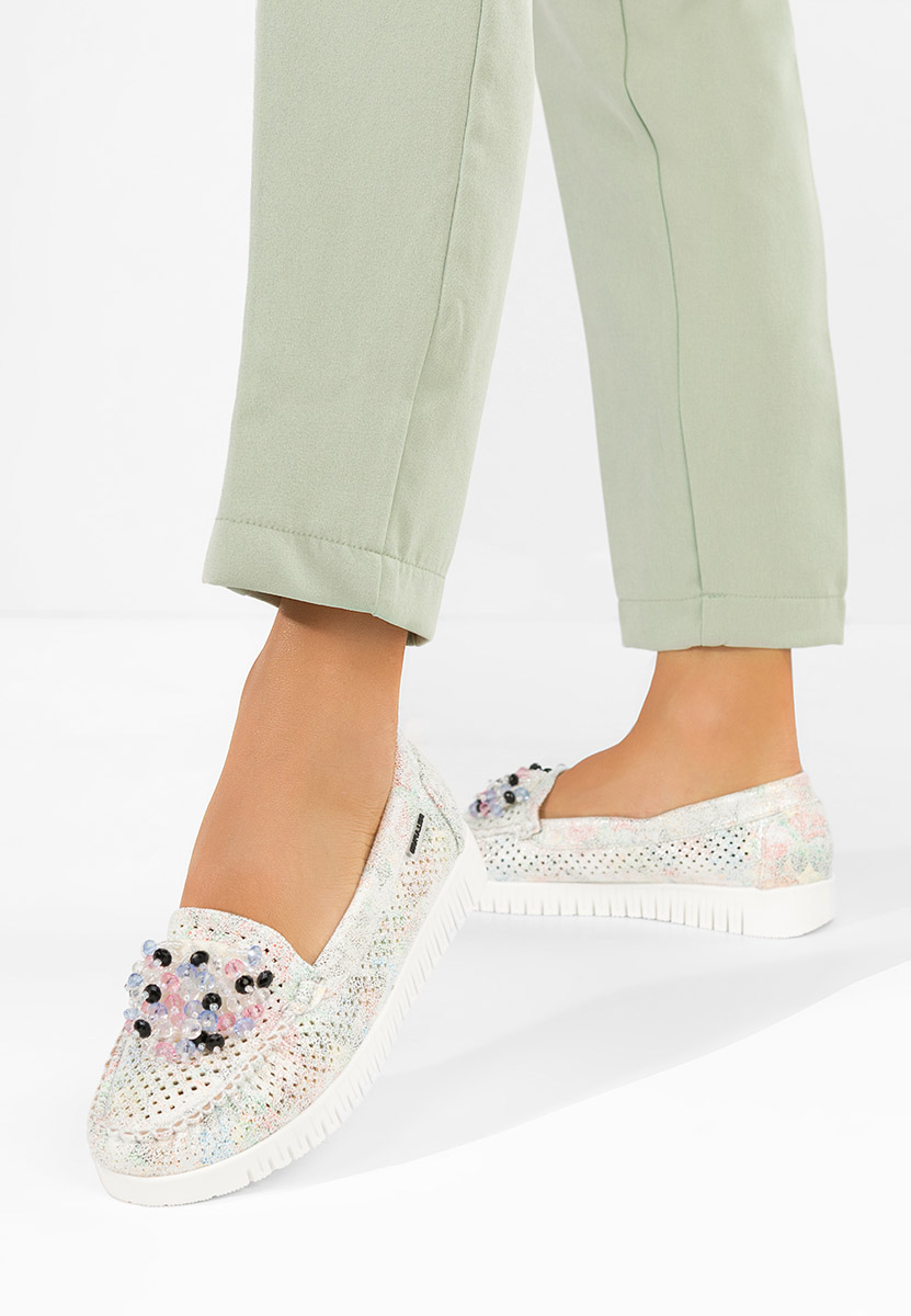 Mocasini dama Lynna multicolori
