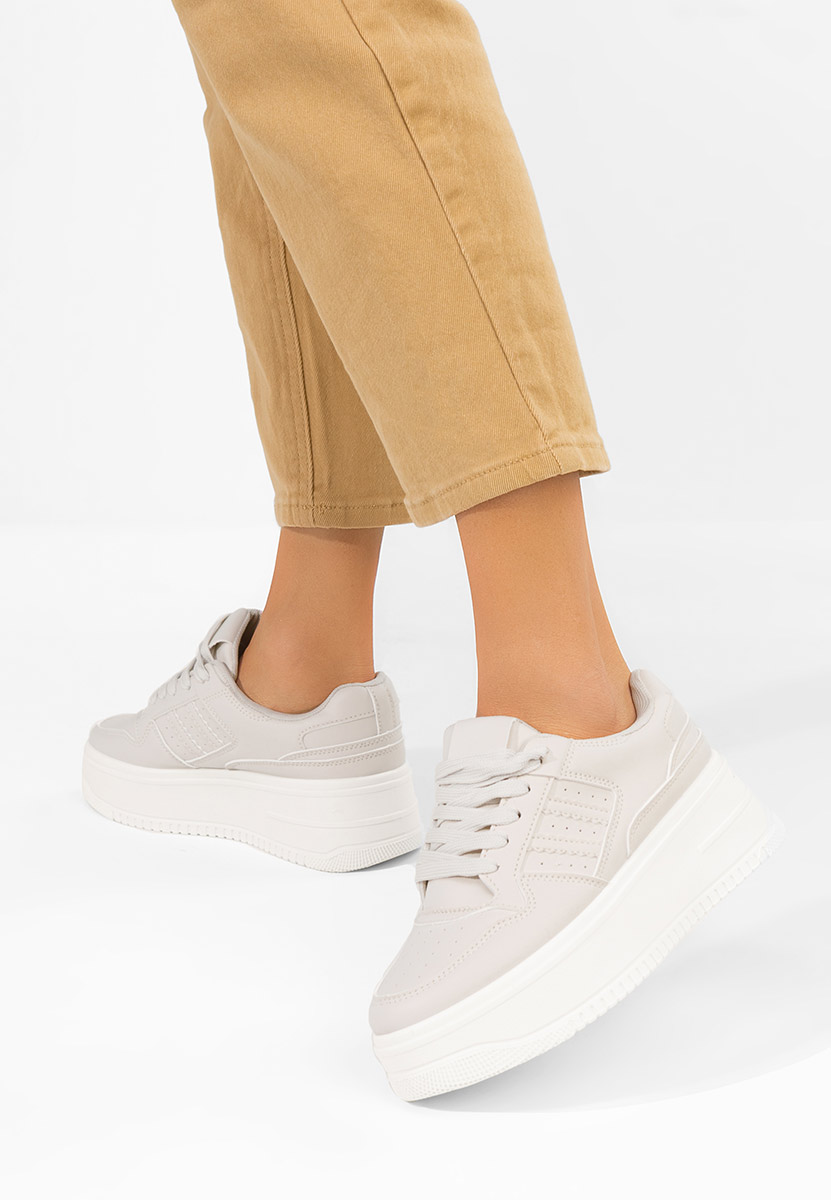 Sneakers cu platformă Liorna bej
