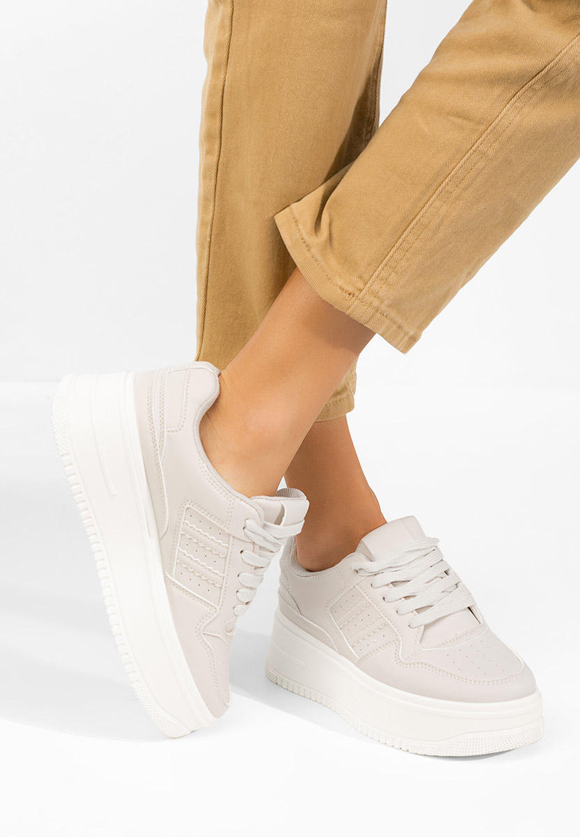 Sneakers cu platformă Liorna bej