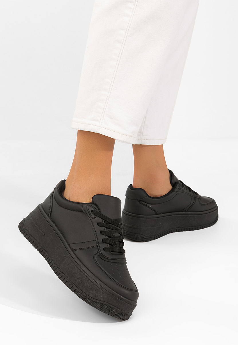 Sneakers cu platformă Seminia negri