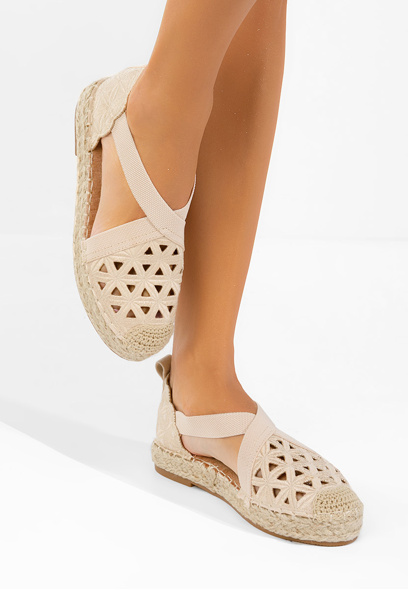 Espadrile dama Feliania bej
