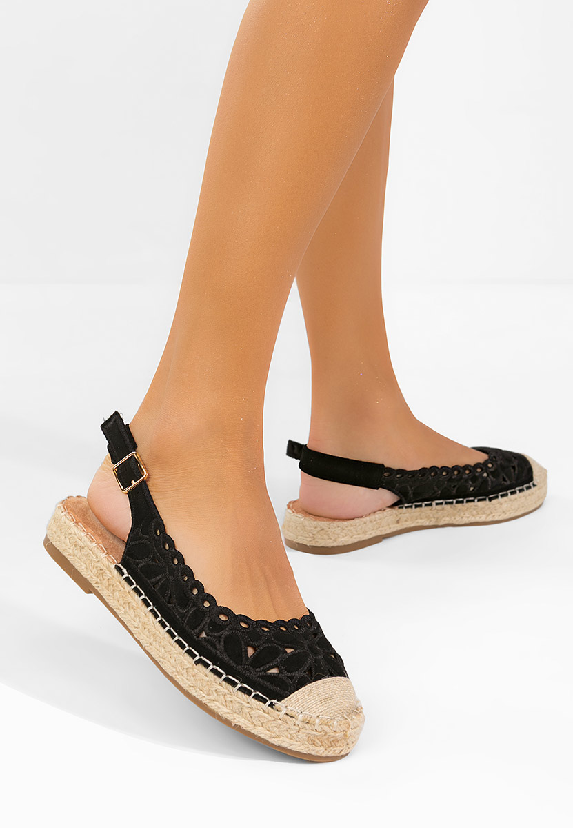 Espadrile dama Latoria negri