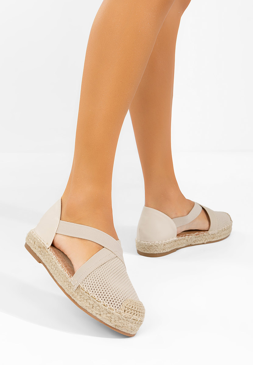 Espadrile dama Fensy bej