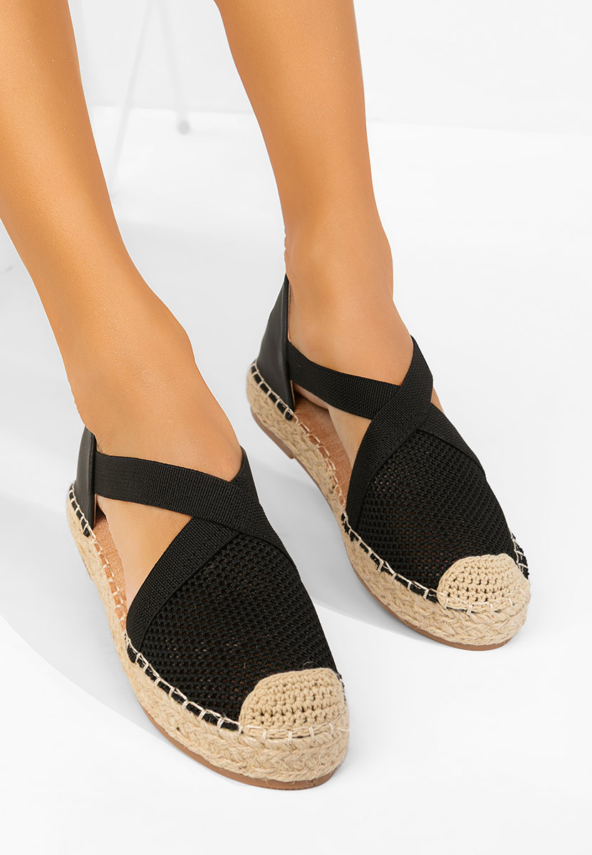 Espadrile dama Fensy negre