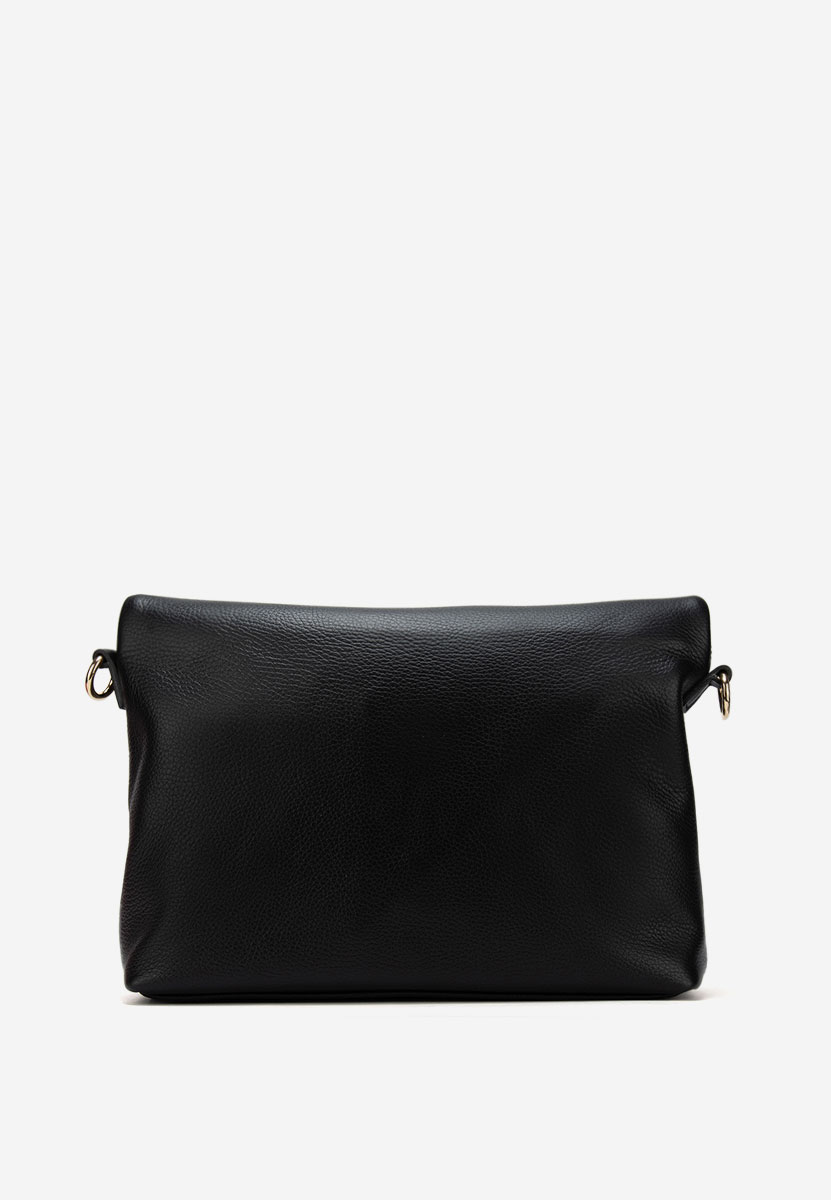 Geanta din piele naturala Kelissa neagra