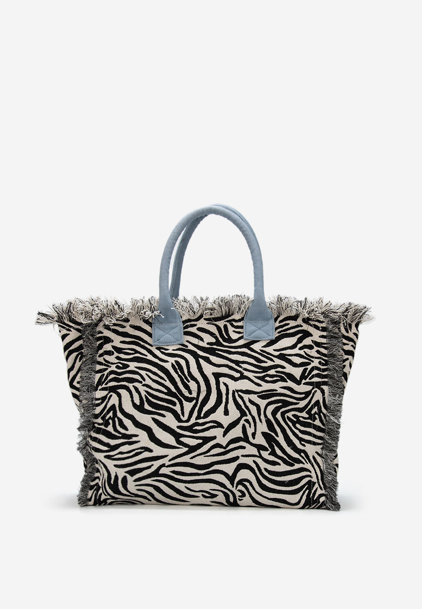 Geanta de plaja Aulelia zebra