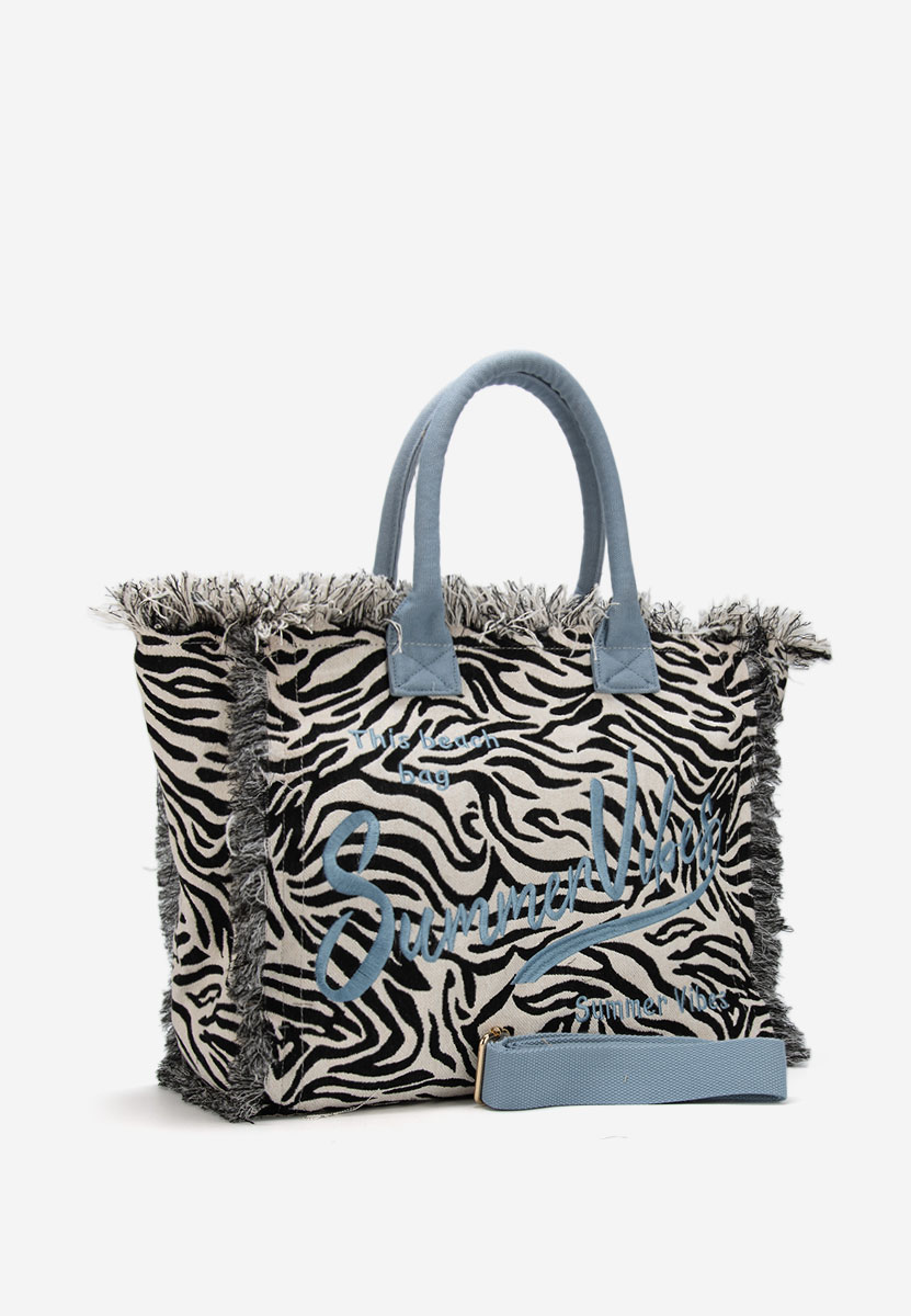 Geanta de plaja Aulelia zebra