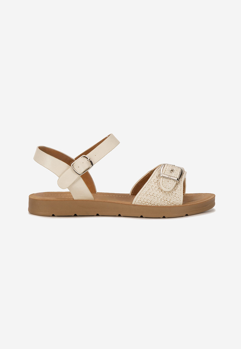 Sandale cu talpa joasa Aynia kaki