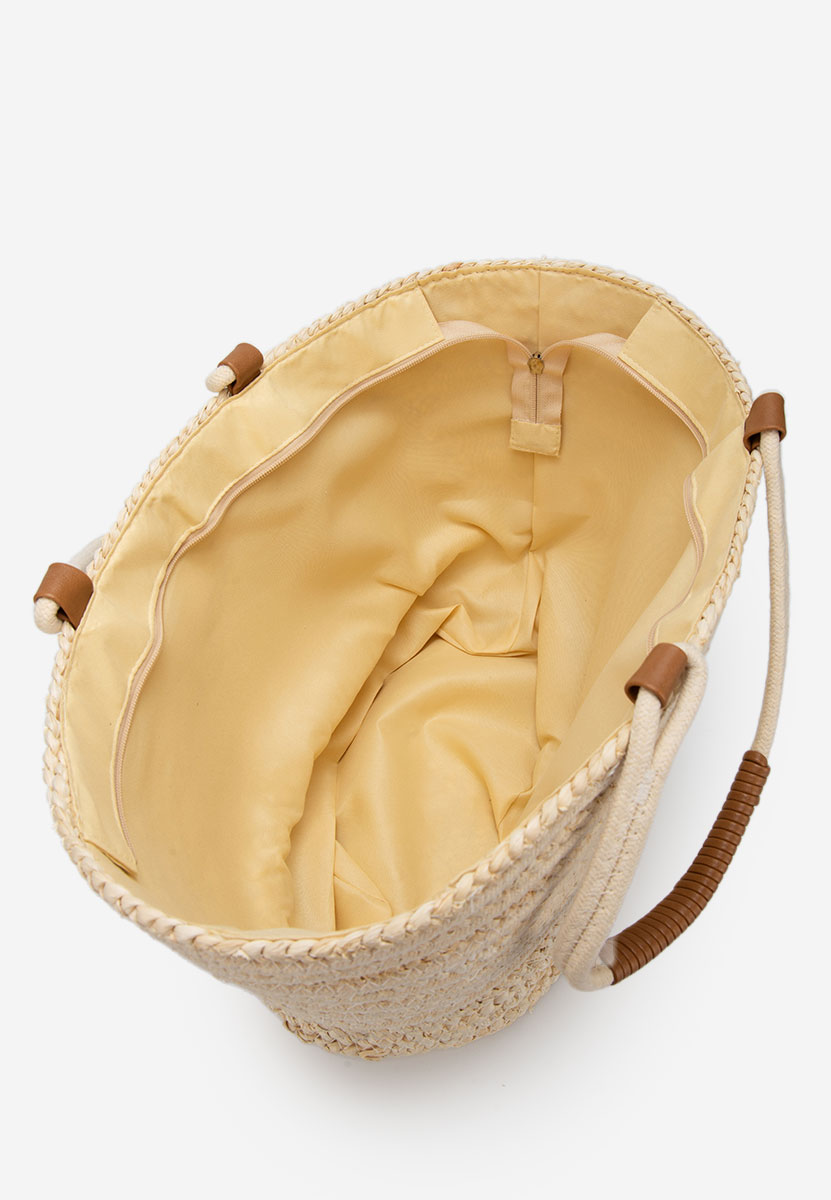 Geanta de plaja Varnia camel