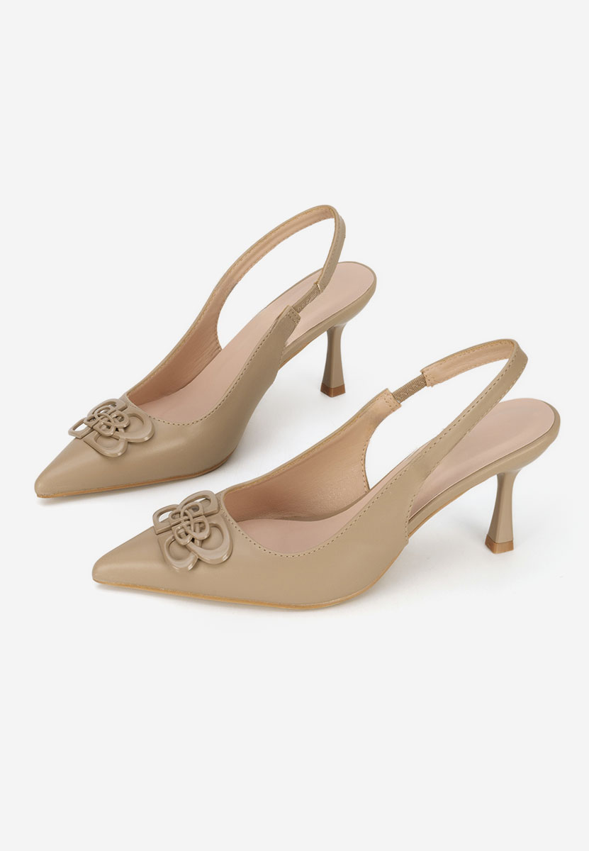 Pantofi slingback Beatrise V2 kaki