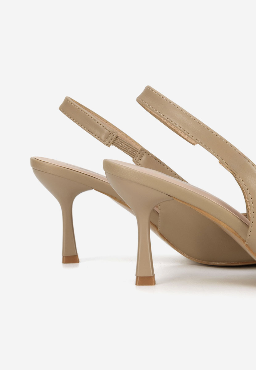 Pantofi slingback Beatrise V2 kaki