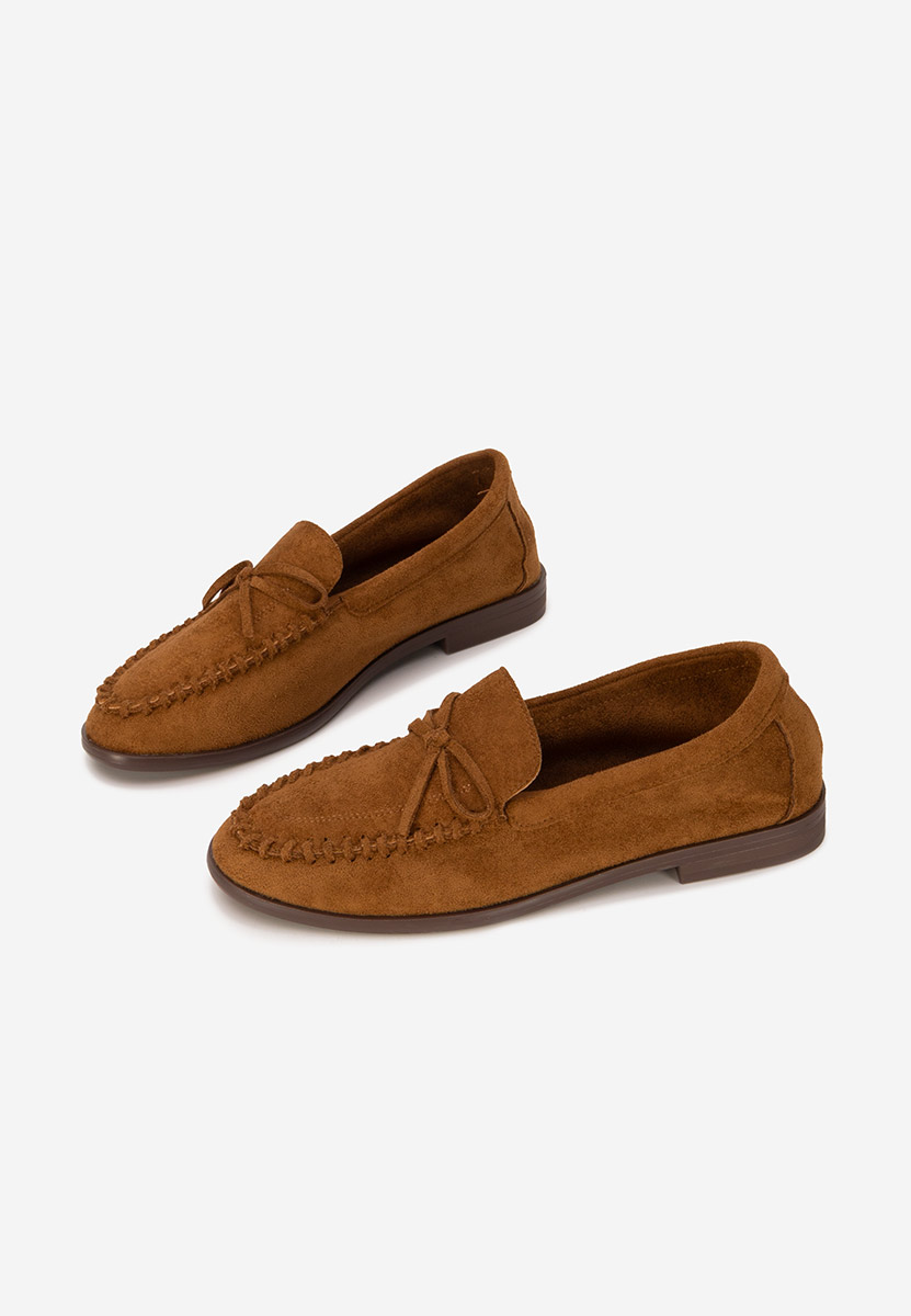 Mocasini dama Senolia camel