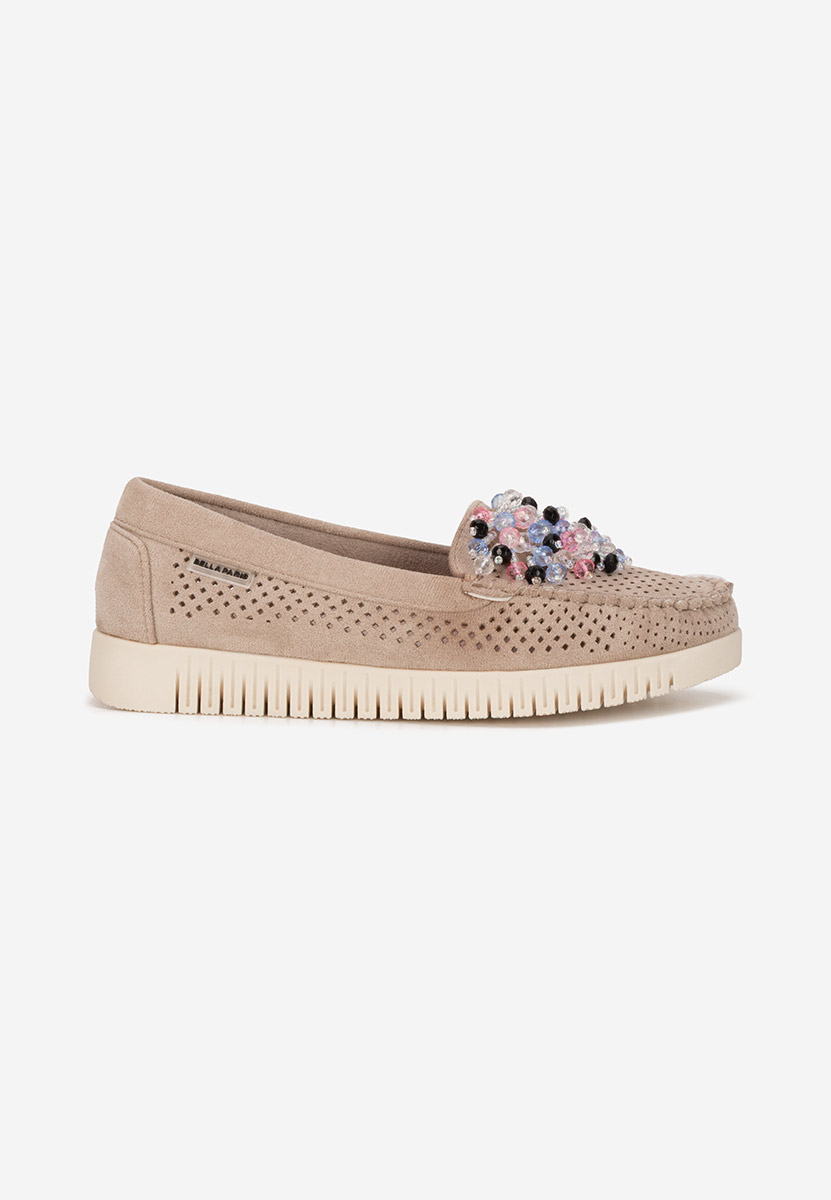 Mocasini dama Lynna V2 bej