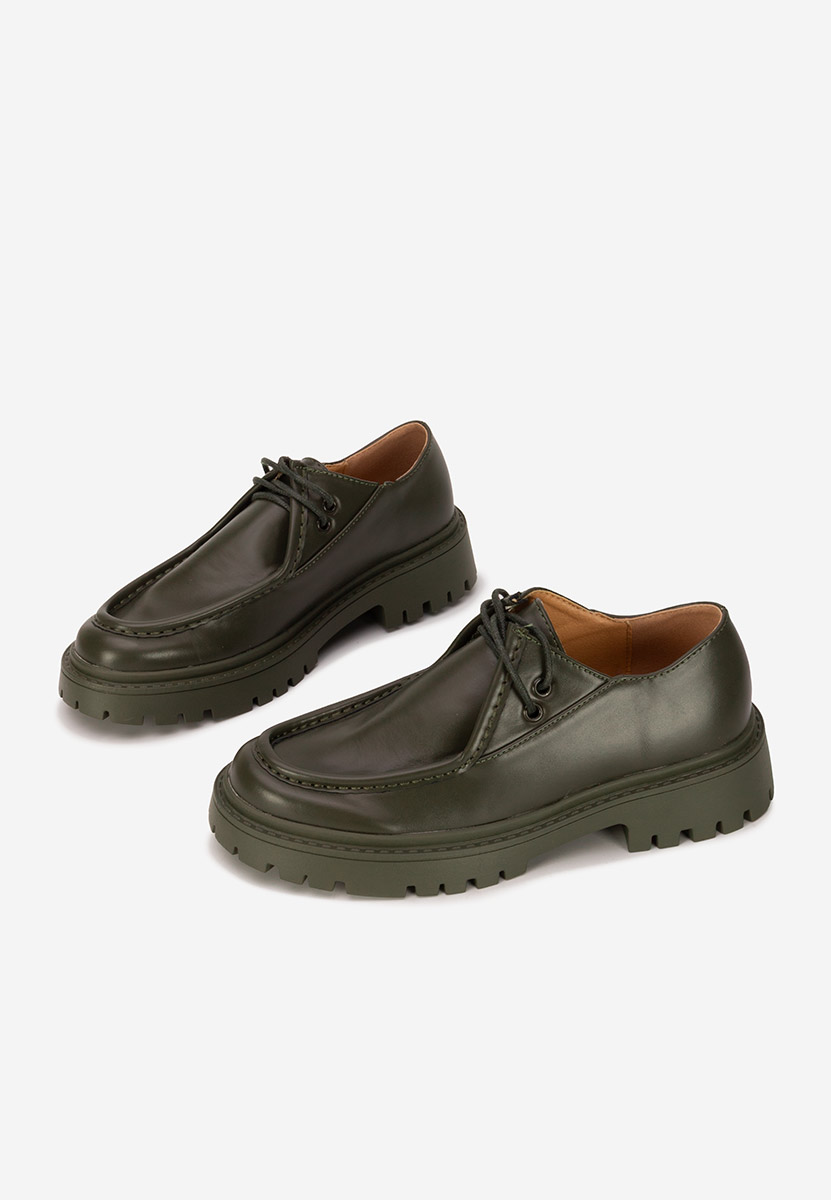 Pantofi casual dama Grinora verzi
