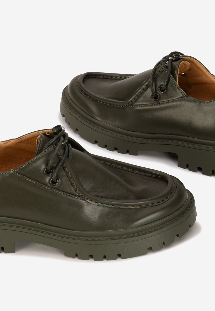 Pantofi casual dama Grinora verzi
