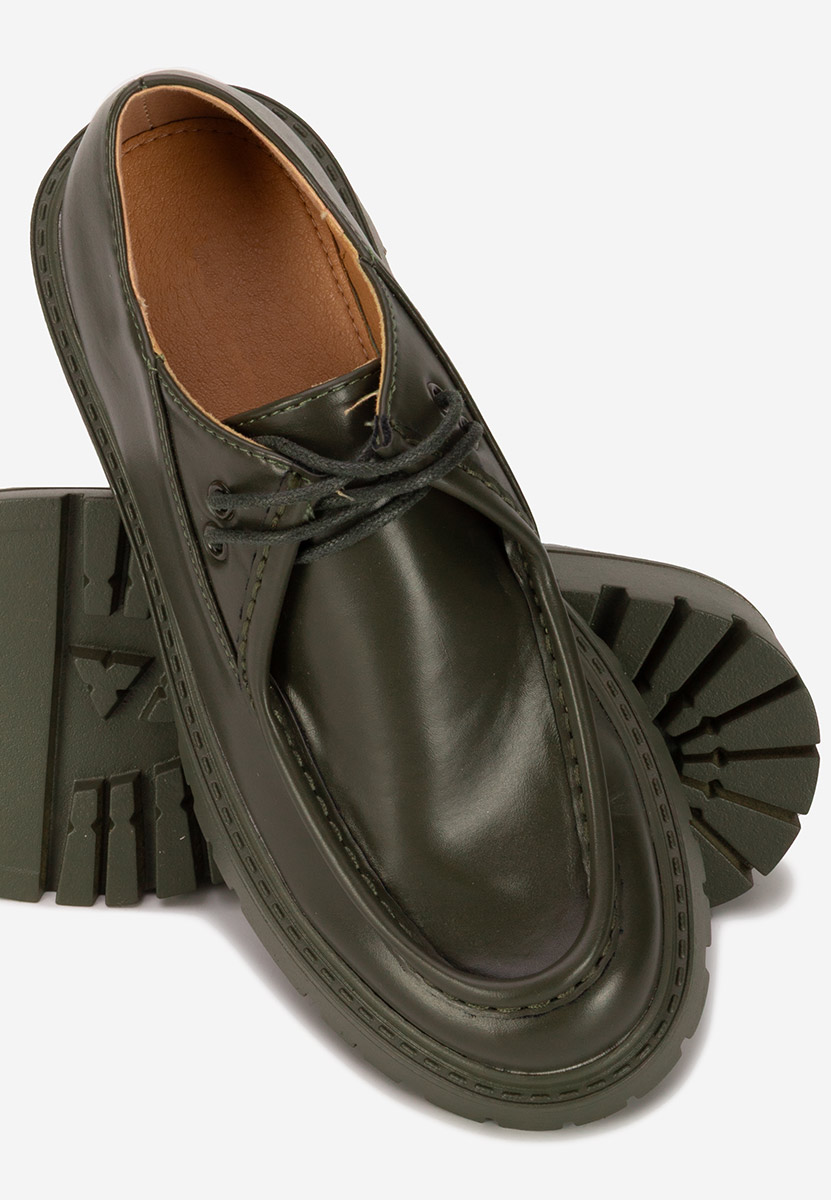 Pantofi casual dama Grinora verzi