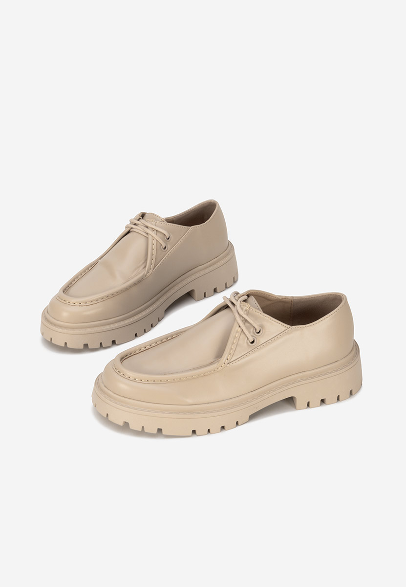 Pantofi casual dama Grinora bej