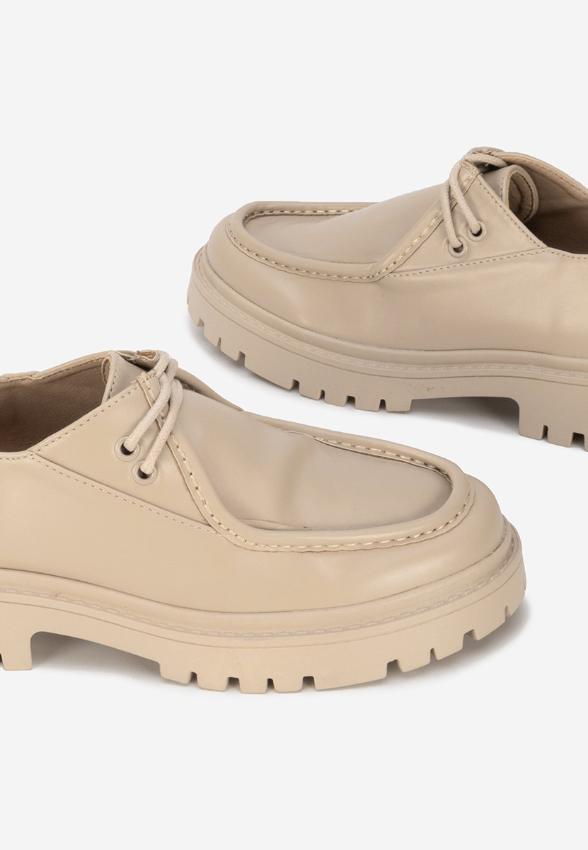 Pantofi casual dama Grinora bej