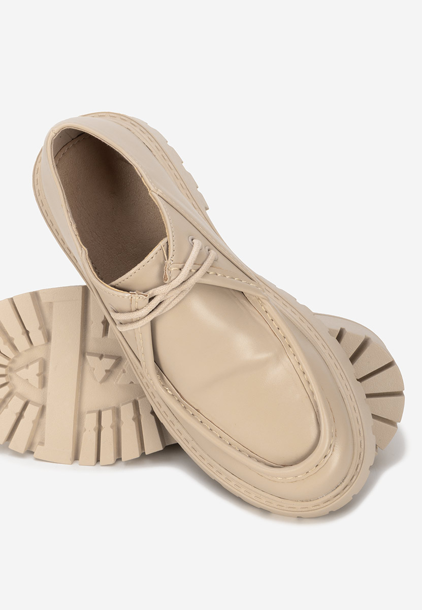 Pantofi casual dama Grinora bej