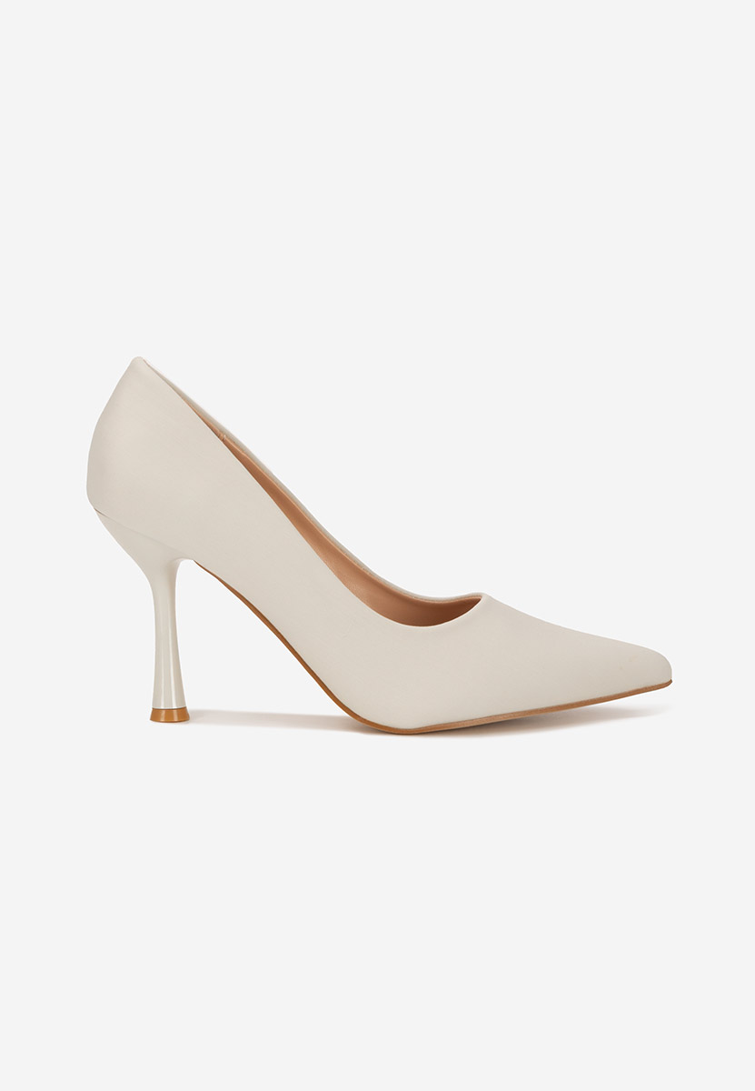 Pantofi cu toc stiletto Anuria bej