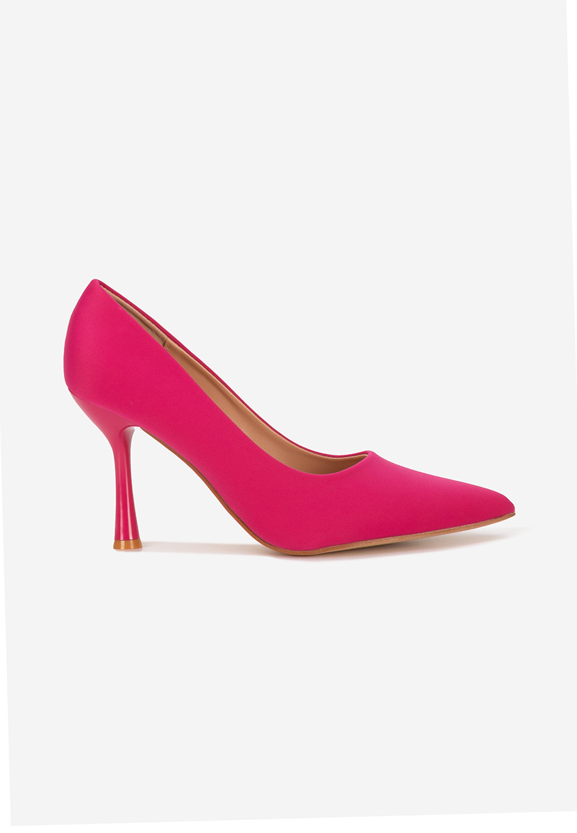 Pantofi cu toc stiletto Anuria fucsia