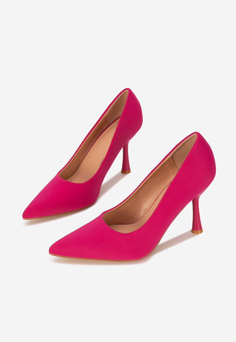 Pantofi cu toc stiletto Anuria fucsia