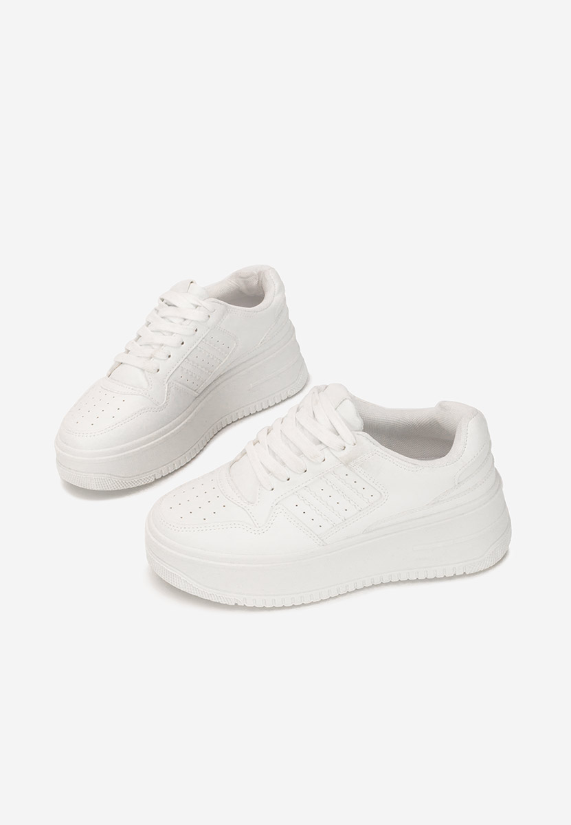 Sneakers cu platformă Liorna albi