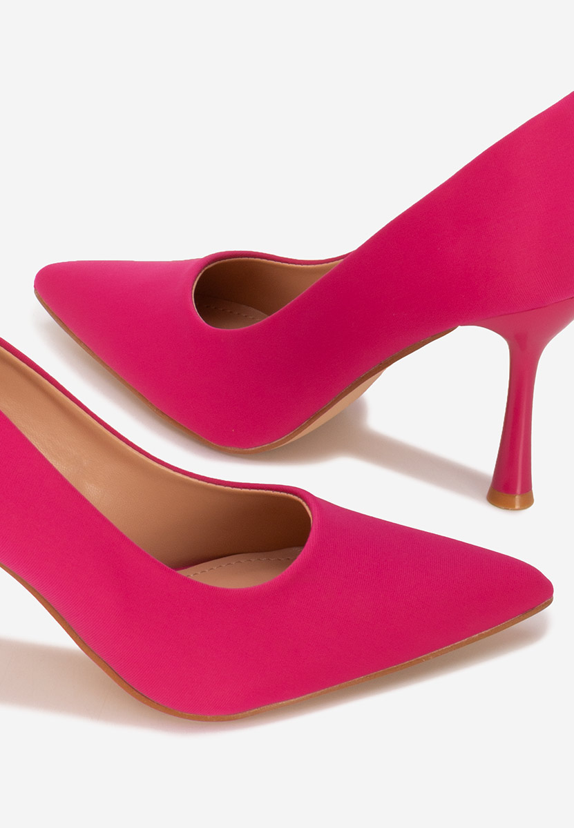 Pantofi cu toc stiletto Anuria fucsia