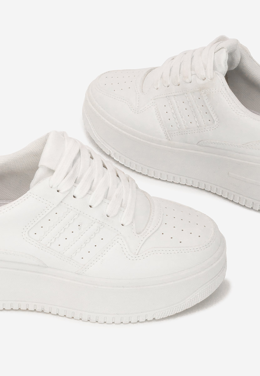 Sneakers cu platformă Liorna albi