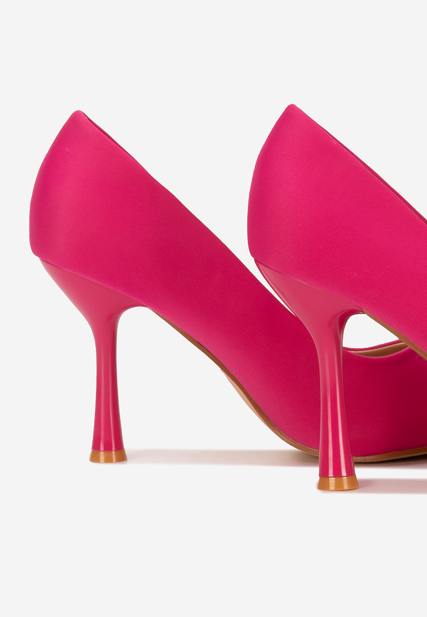 Pantofi cu toc stiletto Anuria fucsia