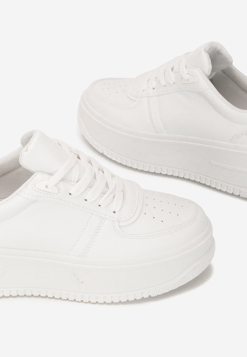 Sneakers cu platformă Seminia albi