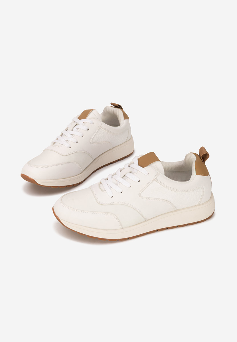 Sneakers barbati Kripton albi