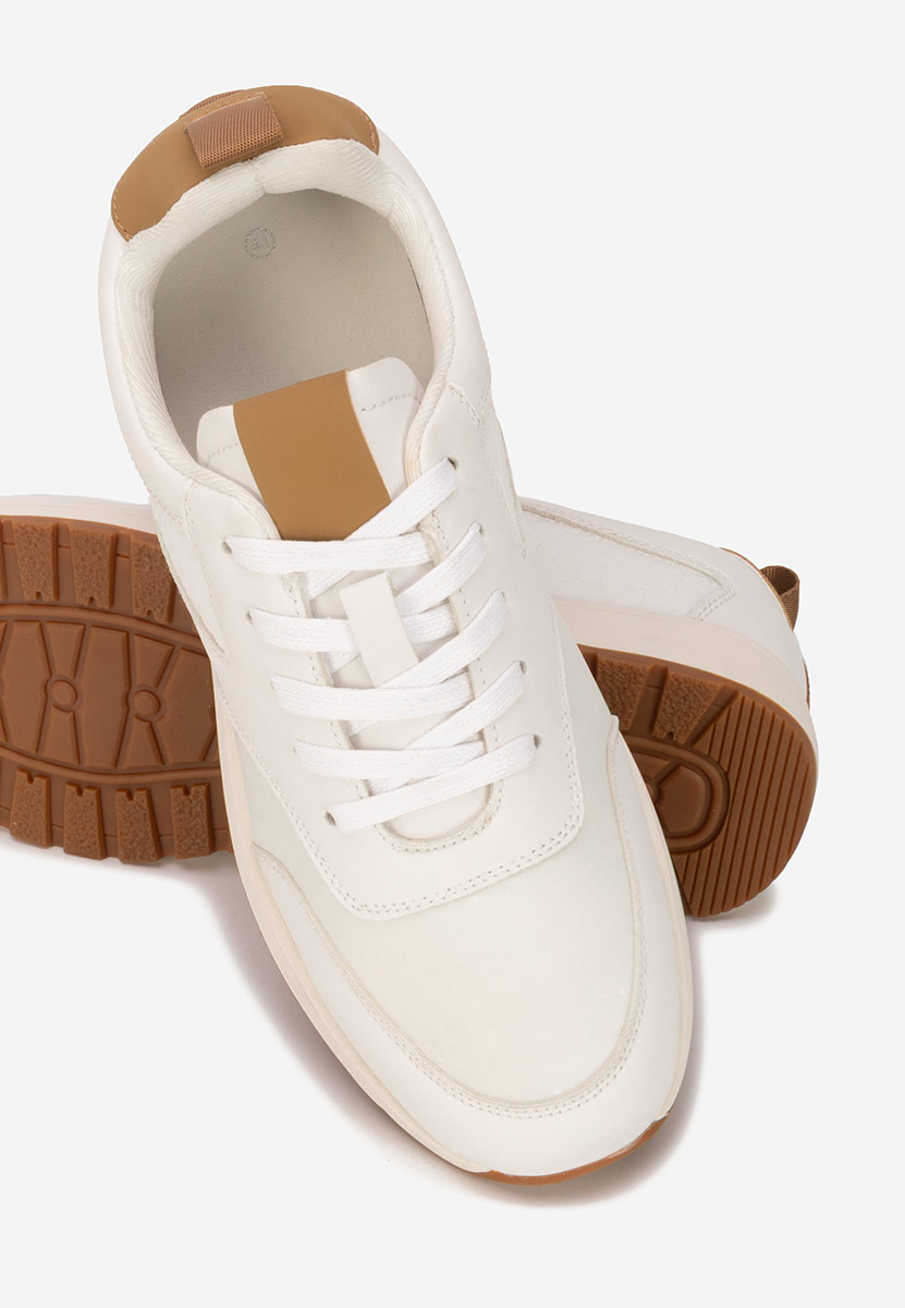 Sneakers barbati Kripton albi