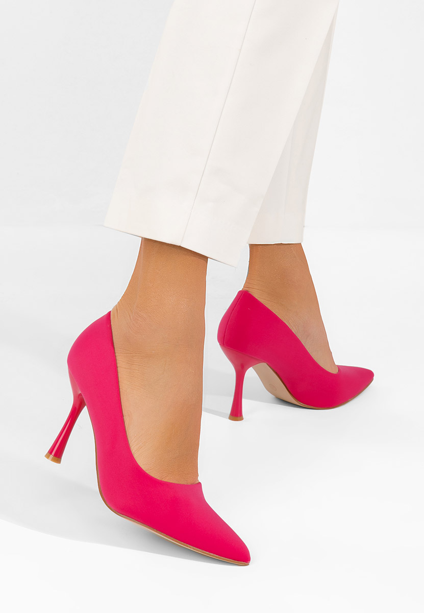 Pantofi cu toc stiletto Anuria fucsia