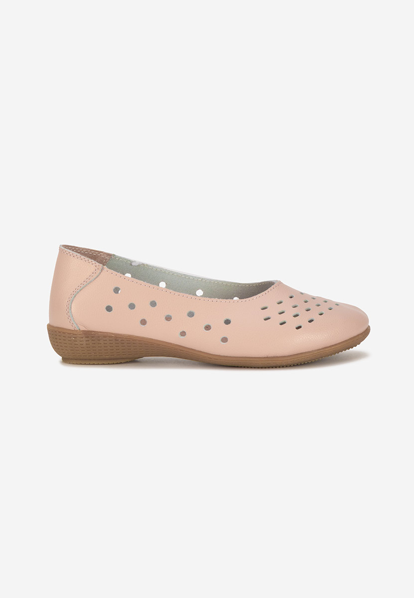 Balerini piele Andeia roz