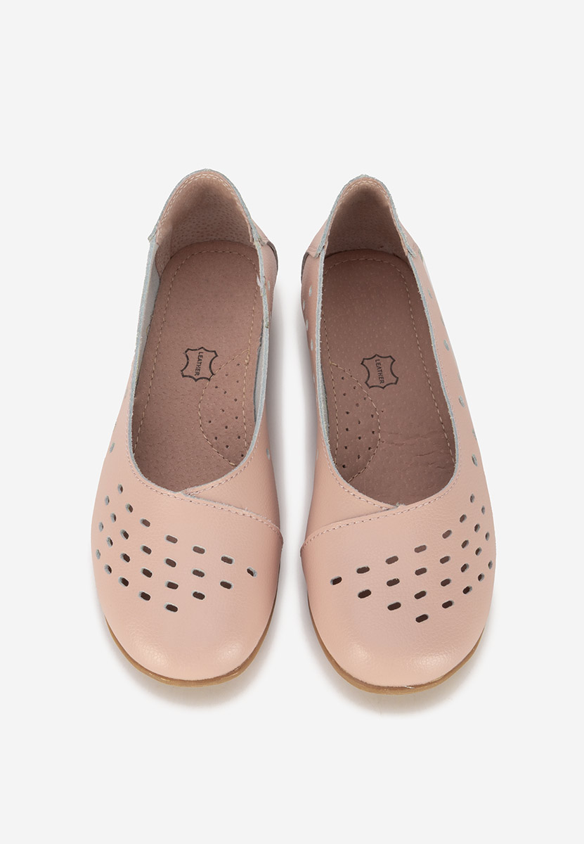 Balerini piele Andeia roz
